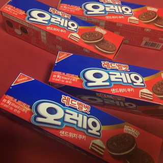 오레오 레드벨벳 — 4점을 준 리뷰어가 2018년 1월 올린 사용 사진