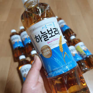 웅진식품 19년 하늘보리 열두보리 스페셜 에디션 — 5점을 준 리뷰어가 2019년 7월 올린 사용 사진