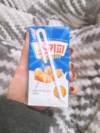 스키피피넛우유 스키피 피넛버터우유 — 5점을 준 리뷰어가 2019년 11월 올린 사용 사진