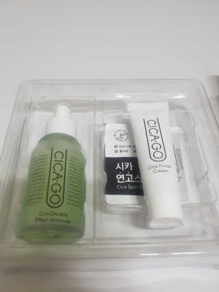 시카고 시카 더블 이펙트 앰플 30ml 기획세트 — 4.67점을 준 리뷰어가 2018년 8월 올린 사용 사진