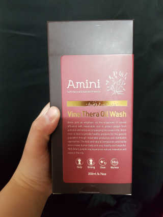 아미니 비노테라 오일워시 400ml 대용량 — 5점을 준 리뷰어가 2018년 11월 올린 사용 사진