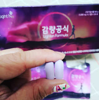 [감량공식] 다이어트 건강기능식품 — 5점을 준 리뷰어가 2020년 1월 올린 사용 사진