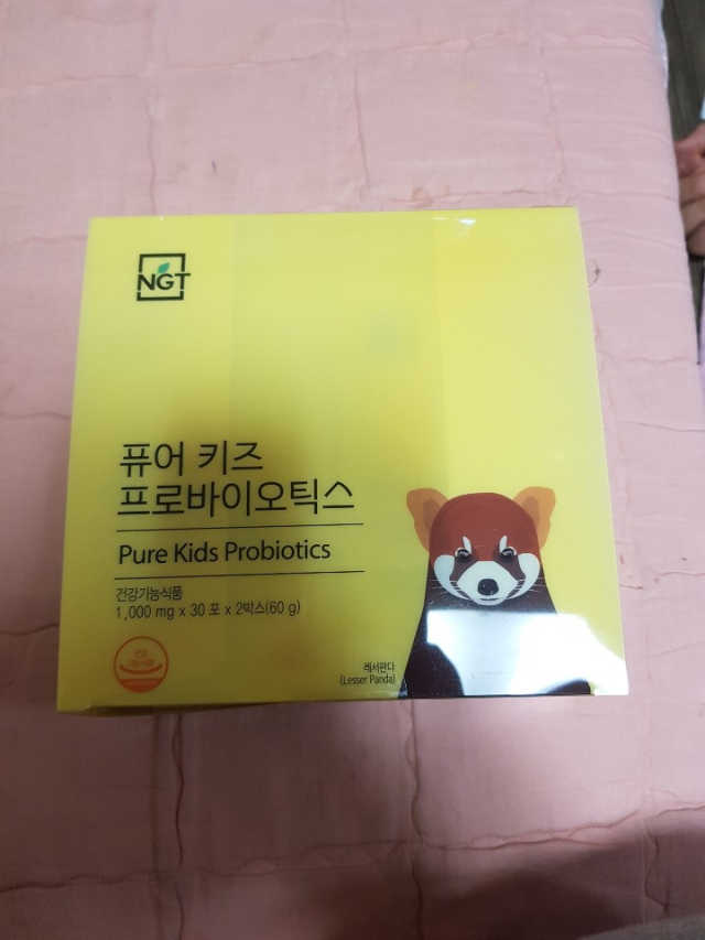 퓨어 키즈 프로바이오틱스 60포 리뷰 사진