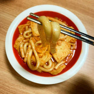 잠실맛집,홍코너떡볶이가우리집에[옛날맛,짜장맛옵션] — 2점을 준 리뷰어가 2019년 12월 올린 사용 사진