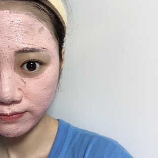 하프 문 아이즈 [하프문아이즈] 핑크 프루티X호지니 마스크팩 세트 — 5점을 준 리뷰어가 2019년 10월 올린 사용 사진