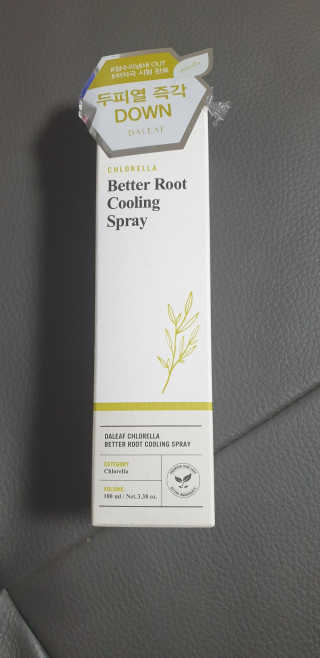 달리프 클로렐라 베러 루트 쿨링 스프레이 100ml — 5점을 준 리뷰어가 2019년 7월 올린 사용 사진
