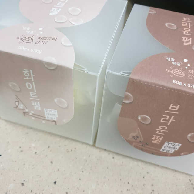 네이쳐티 화이트펄 브라운펄 60g x 6개입 2종 리뷰 사진