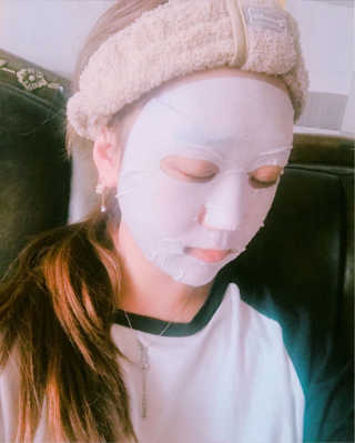 더메이런 마이크로 파이버 화이트 클리닉 마스크 — 4점을 준 리뷰어가 2017년 1월 올린 사용 사진