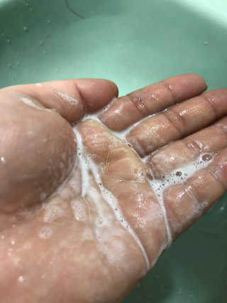 파라라피엘 엠앤에프 미네랄 클레이 폼 클렌징 — 2.5점을 준 리뷰어가 2019년 10월 올린 사용 사진