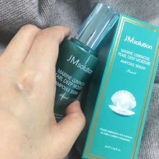 JM솔루션 청광 마린 진주 딥 모이스처 앰플 세럼 펄 — 5점을 준 리뷰어가 2018년 12월 올린 사용 사진