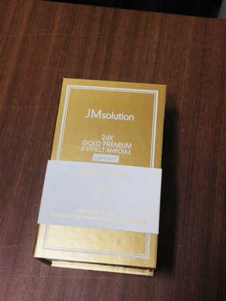 JM솔루션 24K 골드 프리미엄 알 이펙트 앰플 스페셜 — 4점을 준 리뷰어가 2018년 12월 올린 사용 사진