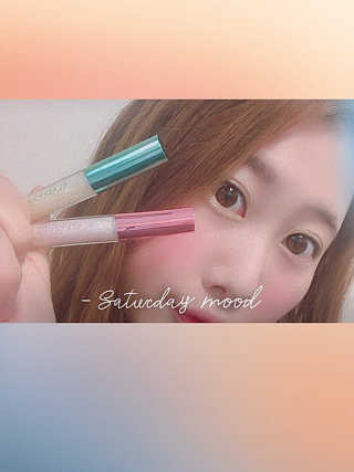 [블랙루즈] 펄블리 아이 글리터 2종 — 2점을 준 리뷰어가 2019년 1월 올린 사용 사진
