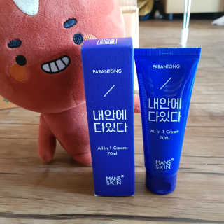 맨즈스킨 파란통 내안에다있다 — 5점을 준 리뷰어가 2017년 11월 올린 사용 사진