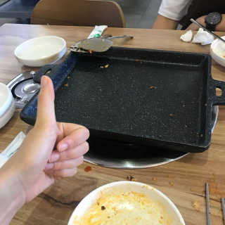 [쭈퐁] 치즈쭈꾸미 2인or삼겹쭈꾸미 2인+볶음밥 — 5점을 준 리뷰어가 2018년 8월 올린 사용 사진
