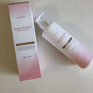 아쿠아큐링 아쿠아S링 퓨어리프레싱 헤어케어 500ml — 5점을 준 리뷰어가 2018년 7월 올린 사용 사진
