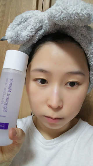 유리스킨 -올인원 토너 순수토너 — 4점을 준 리뷰어가 2018년 2월 올린 사용 사진