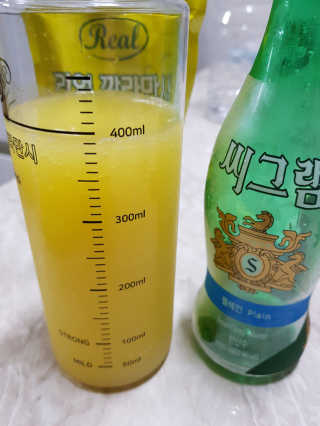장수농가 리얼깔라만시 — 5점을 준 리뷰어가 2018년 6월 올린 사용 사진