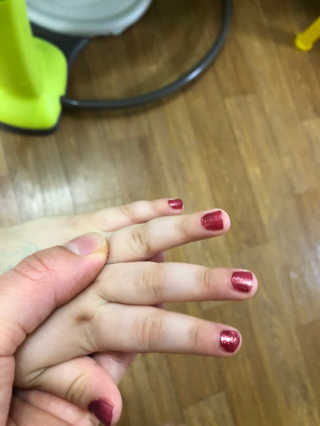 60초면 마르는 위드샨 매니큐어 겨울신상 6종 — 5점을 준 리뷰어가 2020년 1월 올린 사용 사진