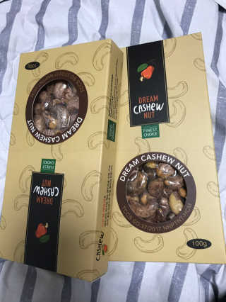 드림캐슈넛 50g X 6개 — 5점을 준 리뷰어가 2018년 10월 올린 사용 사진