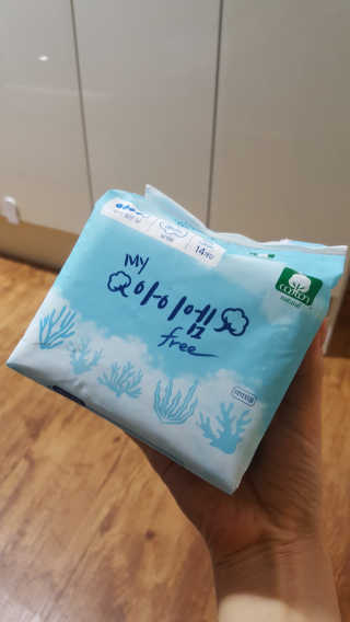 보타메디 마이아이엠 생리대 — 5점을 준 리뷰어가 2019년 1월 올린 사용 사진