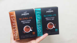 (주)쟈뎅 쟈뎅 에스프레소 스틱 [블랙+헤이즐넛 set] — 5점을 준 리뷰어가 2020년 3월 올린 사용 사진