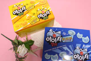 아이셔젤리 레몬맛, 아이셔젤리 블루에이드맛 — 5점을 준 리뷰어가 2019년 3월 올린 사용 사진