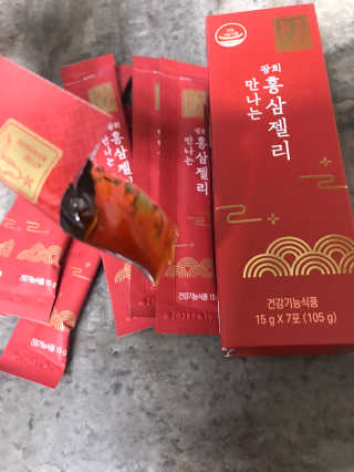 광희생활건강 만나는 홍삼젤리 — 5점을 준 리뷰어가 2020년 3월 올린 사용 사진