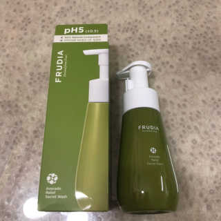 [후르디아] 아보카도 약산성 비건 여성 청결제 — 5점을 준 리뷰어가 2019년 6월 올린 사용 사진