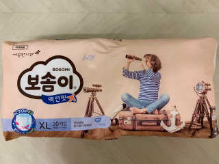 보솜이 액션핏 팬티형 — 5점을 준 리뷰어가 2019년 3월 올린 사용 사진