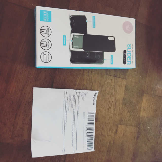 아이폰 엑스를위한 DesignSkin 슬라이더 케이스 리뷰 사진