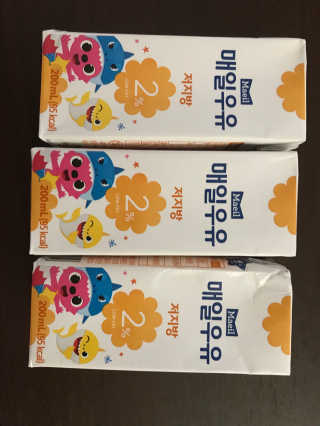매일우유 멸균 매일우유 저지방 2프로 멸균 핑크퐁 에디션 6입 — 5점을 준 리뷰어가 2018년 1월 올린 사용 사진