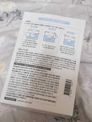 르주르 세탁기 클렌저 — 5점을 준 리뷰어가 2019년 7월 올린 사용 사진