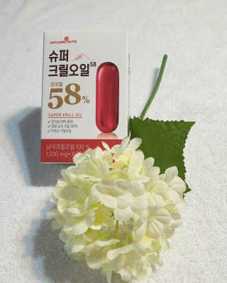 메이준뉴트리 슈퍼 크릴 오일58 1000mg x 30캡슐 — 5점을 준 리뷰어가 2020년 2월 올린 사용 사진