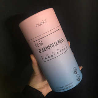 눈길 프로바이오틱스 눈길 콜라겐 프로바이오틱스 — 5점을 준 리뷰어가 2019년 11월 올린 사용 사진