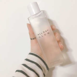 ALL DAY GLOW [올데이글로우] 카밍 밸런스 페이셜 토너 200ml — 5점을 준 리뷰어가 2019년 12월 올린 사용 사진
