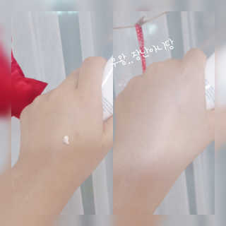 [룰루앤코] 블루톡 톤업 광채 크림 — 2점을 준 리뷰어가 2020년 1월 올린 사용 사진