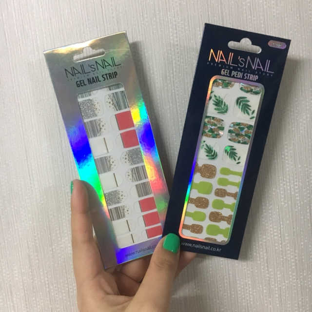 네일스네일 젤티커 2종 패디네일 각1종 리뷰 사진