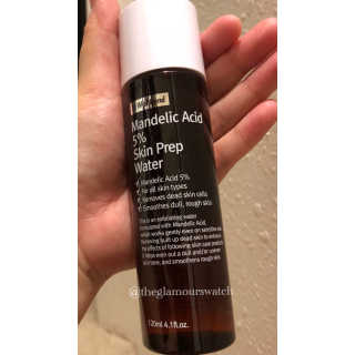 바이 위시트랜드 만 델산 5 피부 준비 용수 — 5점을 준 리뷰어가 2018년 4월 올린 사용 사진