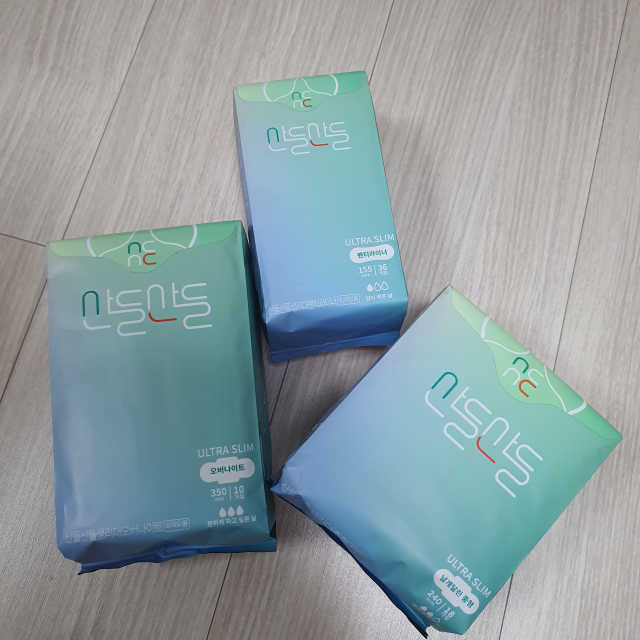 산들산들 생리대 체험 패키지 1 리뷰 사진