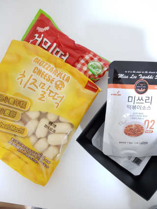 미쓰리떡볶이 just 10 min 패키지 — 4점을 준 리뷰어가 2018년 5월 올린 사용 사진