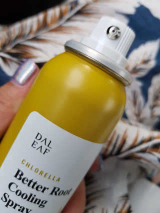 달리프 클로렐라 베러 루트 쿨링 스프레이 100ml — 5점을 준 리뷰어가 2019년 7월 올린 사용 사진
