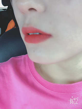 [블랙루즈] 코튼 립 컬러 — 5점을 준 리뷰어가 2018년 10월 올린 사용 사진