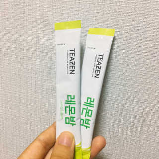 티젠 레몬밤 + 마이보틀 — 3점을 준 리뷰어가 2018년 7월 올린 사용 사진