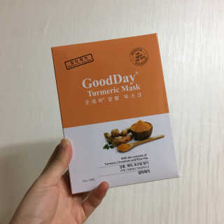 GoodDay Skincare GoodDay 강황 마스크 — 2점을 준 리뷰어가 2019년 5월 올린 사용 사진