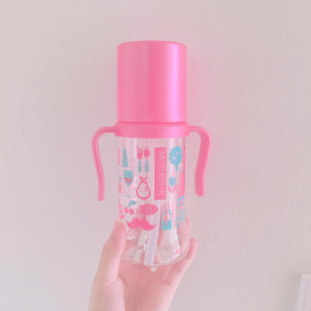 마더케이 빨대컵 300ml 리뷰 사진