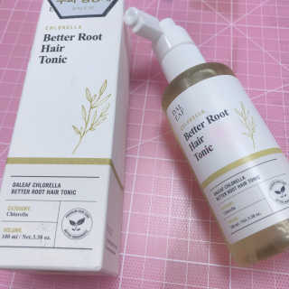 달리프 클로렐라 베러 루트 헤어토닉 100ml — 4.5점을 준 리뷰어가 2020년 1월 올린 사용 사진