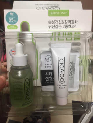 시카고 시카 더블 이펙트 앰플 30ml 기획세트 — 4.5점을 준 리뷰어가 2018년 8월 올린 사용 사진