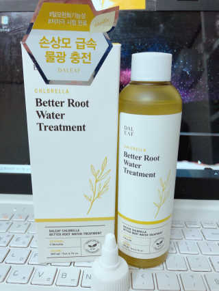달리프 클로렐라 베러 루트 워터트리트먼트 200ml — 5점을 준 리뷰어가 2020년 2월 올린 사용 사진