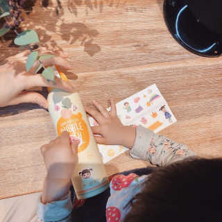 꼬모조이 탱글탱글 구름 콩순이 버블바스 — 3점을 준 리뷰어가 2019년 11월 올린 사용 사진