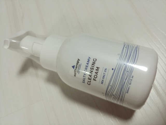 솔티 크리미 클렌징폼 300ml 리뷰 사진